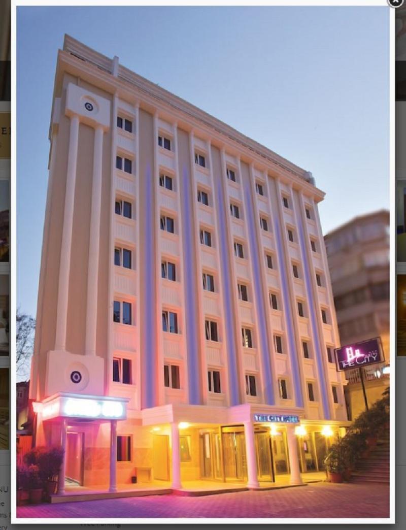 เดอะ ซิตี้ โฮเต็ล Hotel อิสตันบูล ภายนอก รูปภาพ